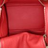 Bolso de mano Hermès Lindy 34 cm en cuero togo rojo - Detail D2 thumbnail