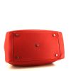 Sac à main Hermès Lindy 34 cm en cuir togo rouge - Detail D4 thumbnail