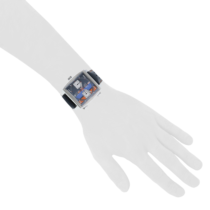 Orologio TAG Heuer Monaco in acciaio Ref :  CAW211R Circa  2020 - Detail D2