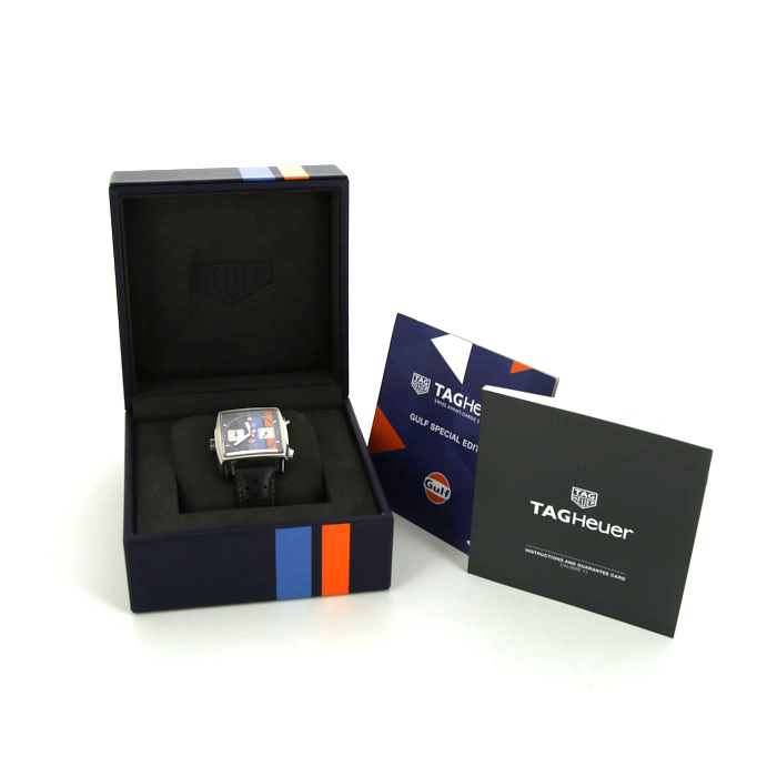 TAG Heuer Monaco watch in stainless steel Ref:  CAW211R Circa  2020 - Detail D3