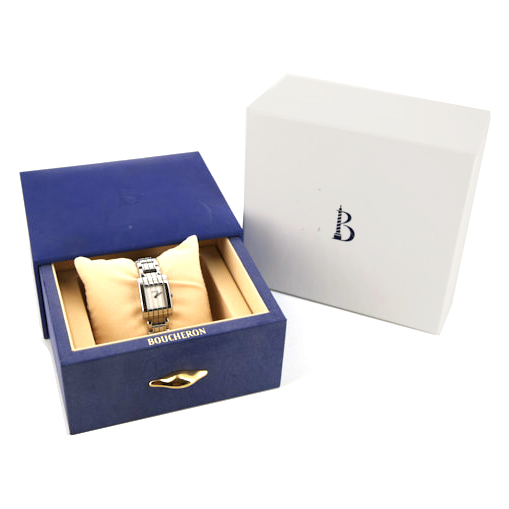 Orologio Boucheron Reflet in acciaio Circa  1990