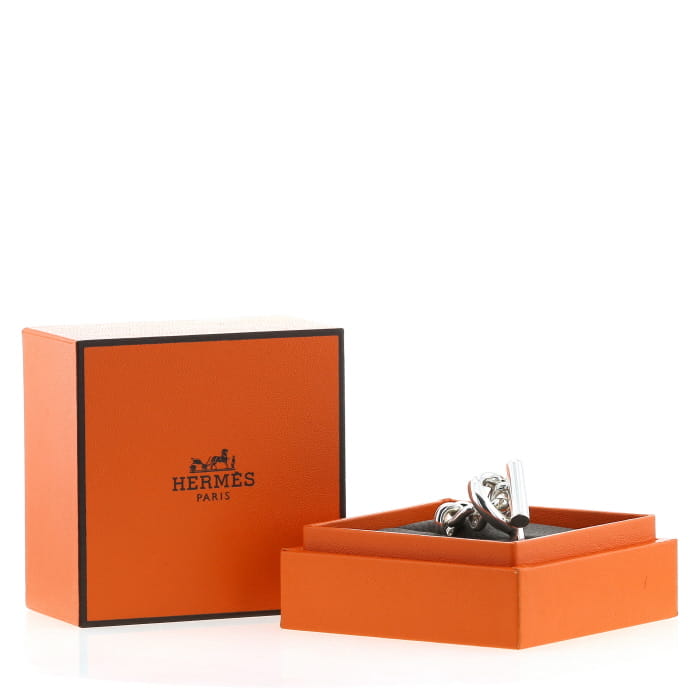 Sortija Hermès Croisette en plata - Detail D2
