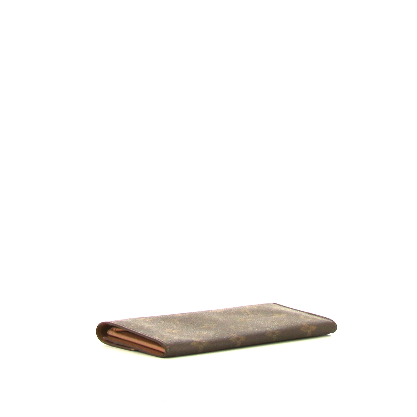 Louis Vuitton Sarah wallet in brown monogram canvas - Detail D4