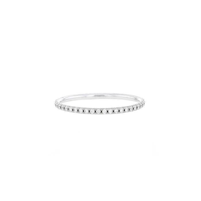 Tiffany & Co wedding ring in white gold and diamonds - 00pp