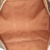Louis Vuitton Keepall 55 cm travel bag in brown monogram canvas and natural leather - Detail D2 thumbnail
