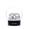 Palla di neve Chanel in plexiglas trasparente e plexiglas nero - Detail D1 thumbnail