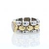 Anello Chopard Happy Diamonds in oro giallo,  acciaio e diamanti - Detail D1 thumbnail