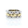 Anello Chopard Happy Diamonds in oro giallo,  acciaio e diamanti - Detail D2 thumbnail