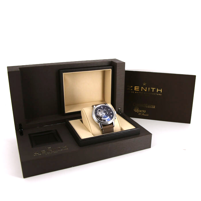 Montre Zenith El Primero-Chronomaster Open en acier Vers  2000