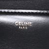 Celine Triomphe Teen shoulder bag in black leather - Detail D3 thumbnail