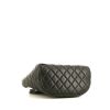 Chanel backpack in black quilted leather - Detail D5 thumbnail