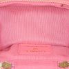 Vanity Chanel Vanity en cuero granulado acolchado rosa - Detail D2 thumbnail