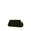 Chanel Mademoiselle clutch in black tweed - 00pp thumbnail