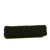 Chanel Mademoiselle clutch in black tweed - Detail D4 thumbnail