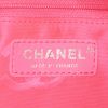 Chanel Cambon handbag in black quilted leather and white leather - Detail D3 thumbnail