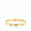 Bracelet Cartier Love en or jaune, taille 19 - Detail D4 thumbnail