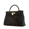 Hermes Kelly 32 cm handbag in black togo leather - 00pp thumbnail