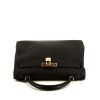 Hermes Kelly 32 cm handbag in black togo leather - 360 Front thumbnail