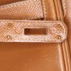 Bolso de mano Hermes Kelly 35 cm en cuero Courchevel color oro - Detail D5 thumbnail