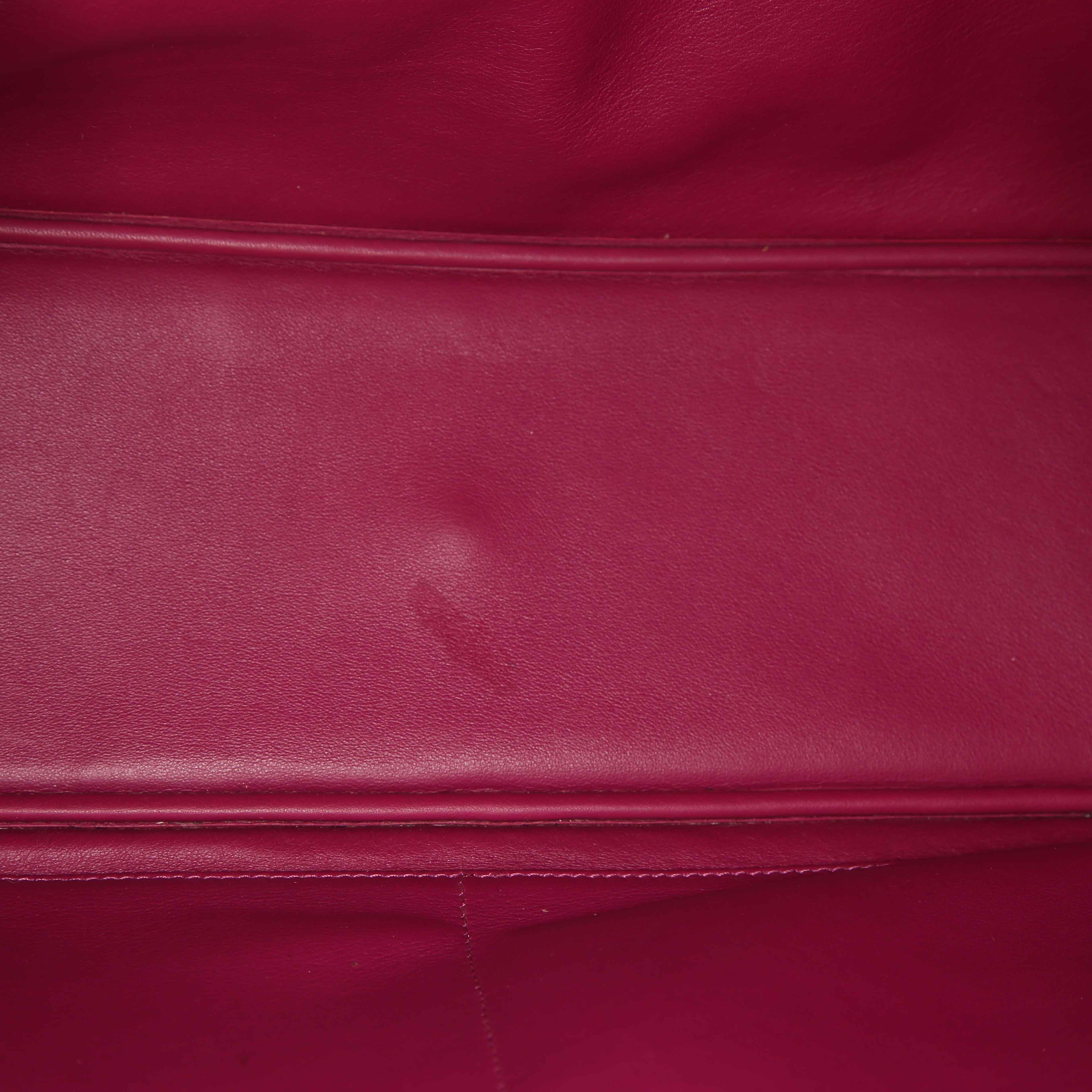 Dior Diorissimo large model shopping bag in black leather - Detail D3