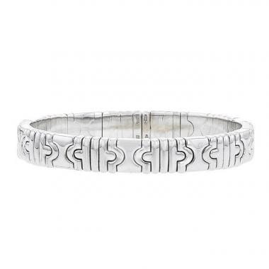 Bracelet semi-rigide Bulgari Parentesi en or blanc Bracelet semi-rigide Bulgari Parentesi en or blanc