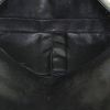 Chanel Baguette handbag/clutch in black leather - Detail D2 thumbnail