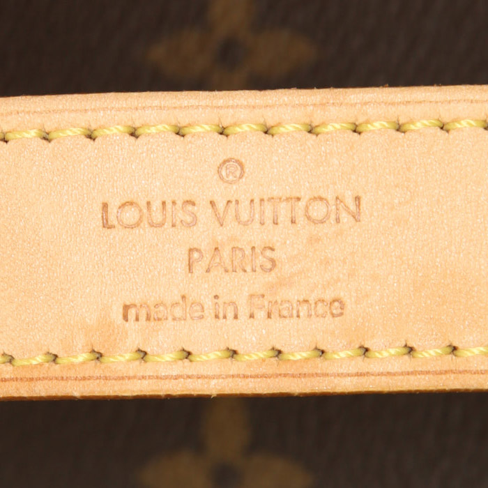 Cappelliera Louis Vuitton Boîte chapeau 40 in tela monogram e pelle naturale - Detail D3