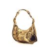 Balenciaga Cagole handbag in gold leather - 00pp thumbnail