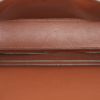 Bolso de mano Burberry Grace en cuero blanco y cuero marrón - Detail D2 thumbnail