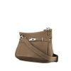 Hermès  Jypsiere shoulder bag  in etoupe togo leather - 00pp thumbnail