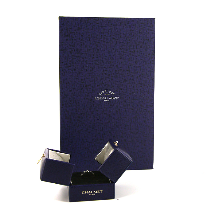 Sortija Chaumet Bee my Love en oro blanco y diamantes - Detail D2