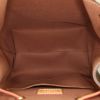 Mochila Louis Vuitton Montsouris Backpack modelo pequeño en lona Monogram marrón y cuero natural - Detail D2 thumbnail