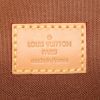 Louis Vuitton Montsouris Backpack small model backpack in brown monogram canvas and natural leather - Detail D3 thumbnail