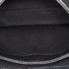 Balenciaga Dix mini shoulder bag in black leather - Detail D2 thumbnail