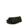 Balenciaga Dix mini shoulder bag in black leather - Detail D4 thumbnail