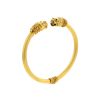 Opening Lalaounis Animal Head bangle in yellow gold and ruby - Detail D1 thumbnail