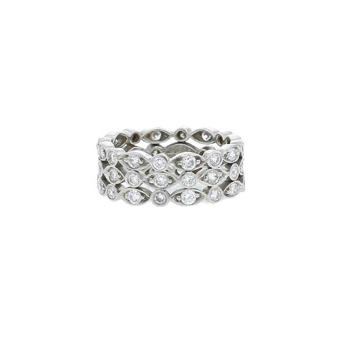 Tiffany & Co Jazz sleeve ring in platinium and diamonds - 00pp