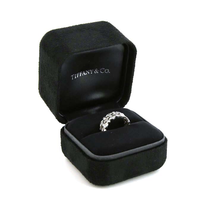 Sortija Tiffany 
Co Jazz en platino y diamantes - Detail D2