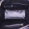 Celine Luggage Micro handbag in black leather - Detail D2 thumbnail