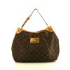 Louis Vuitton Galliera handbag in brown monogram canvas and natural leather - 360 thumbnail
