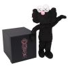 Kaws, rare set of the three "BFF" plushes, blue, black and pink, in polyester and polyethyne fibers, signed and numbered, with their original box, 2016/19 - Detail D3 thumbnail