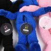 Kaws, rare set of the three "BFF" plushes, blue, black and pink, in polyester and polyethyne fibers, signed and numbered, with their original box, 2016/19 - Detail D5 thumbnail