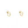 Dinh Van Cible earrings in yellow gold and diamonds - Detail D1 thumbnail