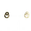 Dinh Van Cible earrings in yellow gold and diamonds - Detail D2 thumbnail