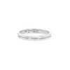 Boucheron Godron small model wedding ring in platinium - 00pp thumbnail