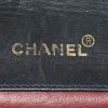 Sac bandoulière Chanel Vintage en cuir matelassé bleu-marine - Detail D3 thumbnail