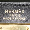 Hermes Kelly 32 cm handbag in black box leather - Detail D4 thumbnail