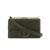 Dior 30 Montaigne shoulder bag in black grained leather - 360 thumbnail
