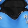 Bolso bandolera Chanel Mini Timeless en charol acolchado azul - Detail D3 thumbnail
