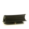 Bolso para llevar al hombro o en la mano Chanel Mademoiselle en cuero acolchado negro - Detail D4 thumbnail